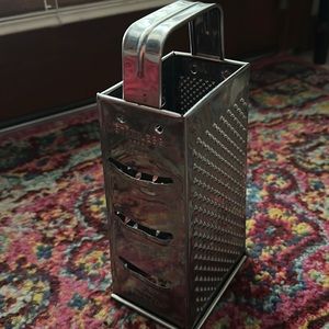 Vintage Bromwell Metal Cheese Grater #3119 Shredder Decor USA Michigan City